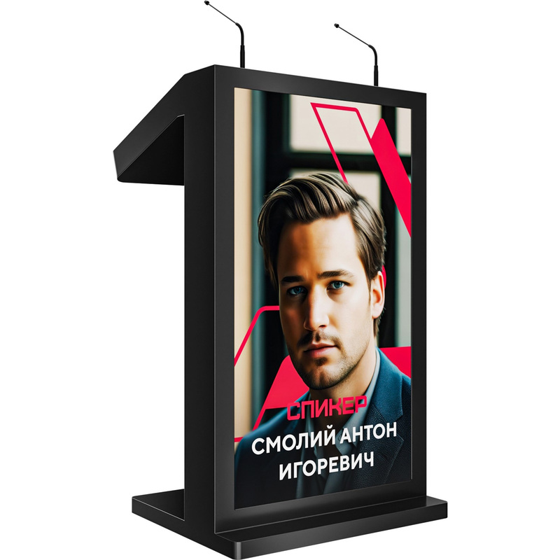 Изображение товара Интерактивная трибуна AxeTech Double Start 21,5 дюйма мультимедийное решение