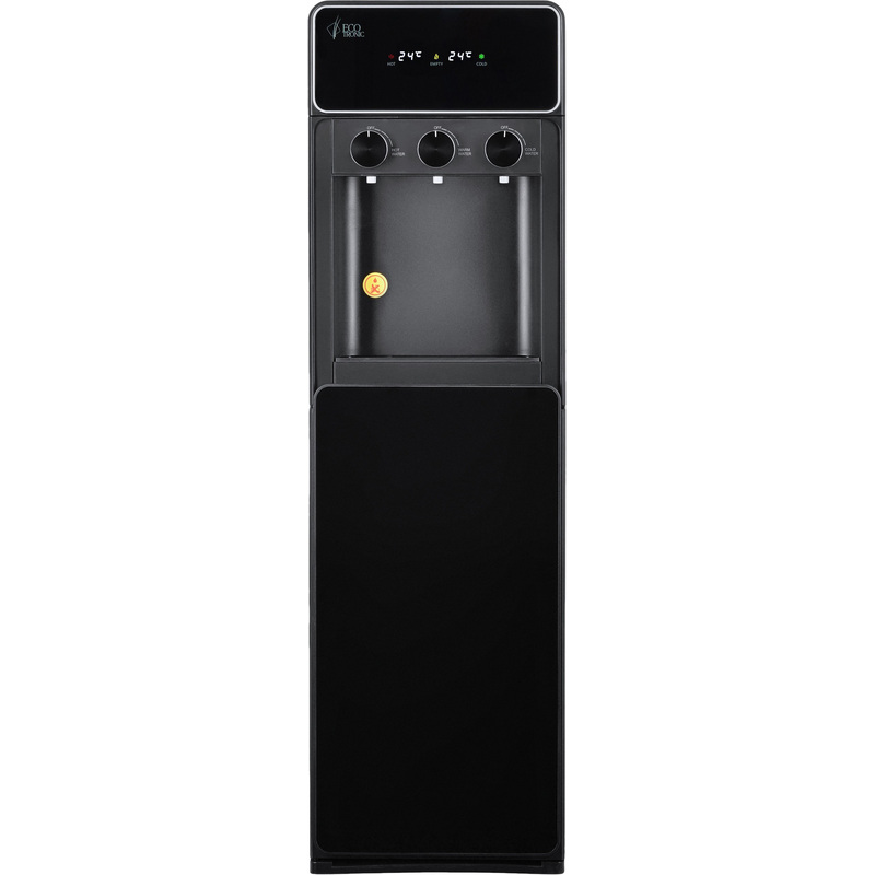 Изображение товара Кулер Ecotronic K42-LXEM: нагрев и охлаждение, черный, 3 крана
