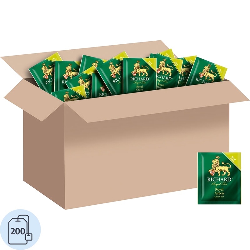Изображение товара Зелёный чай Richard Royal Green 200 сашет для HoReCa Россия