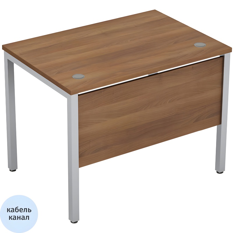 Изображение товара Стол прямой Avance 6МД.007 шамони тёмный алюминий 1000х700х750 мм