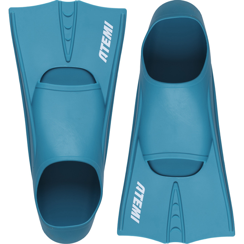 Изображение товара Ласты тренировочные Atemi classic fins размер 37-38 бирюзовые