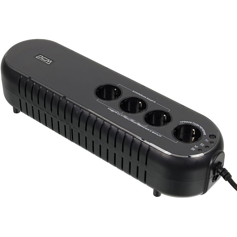 Изображение товара Универсальный ИБП Powercom WOW-850U с защитой от перегрузок