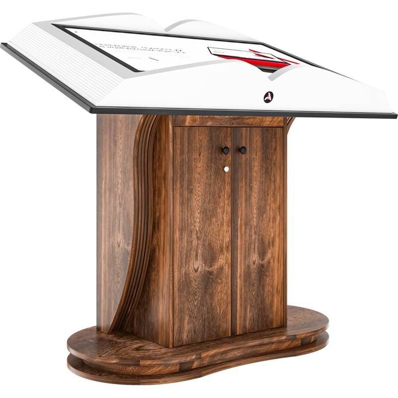 Изображение товара Интерактивный стол AxeTech Book Pro Premium 55 дюймов Windows 10 4K UHD