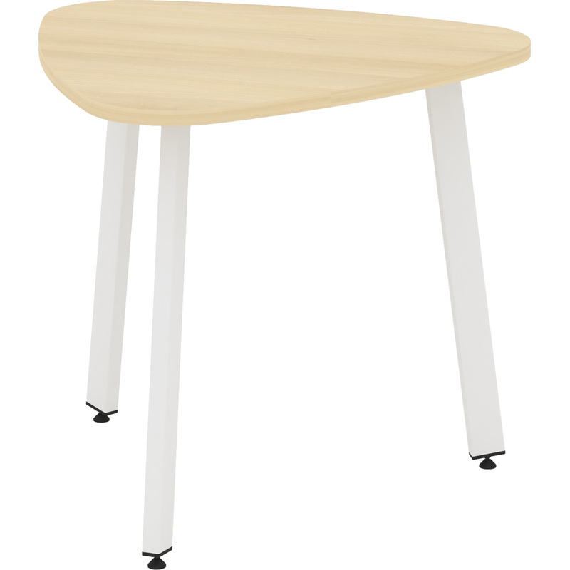 Изображение товара Стол для переговоров SN-6.SPRG-70.3 акация лорка белый 900x900 мм