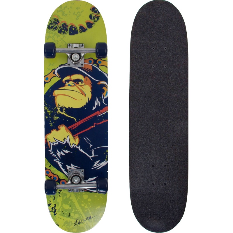 Изображение товара Скейтборд Larsen City 4 31" 79x20 см зелёный/чёрный