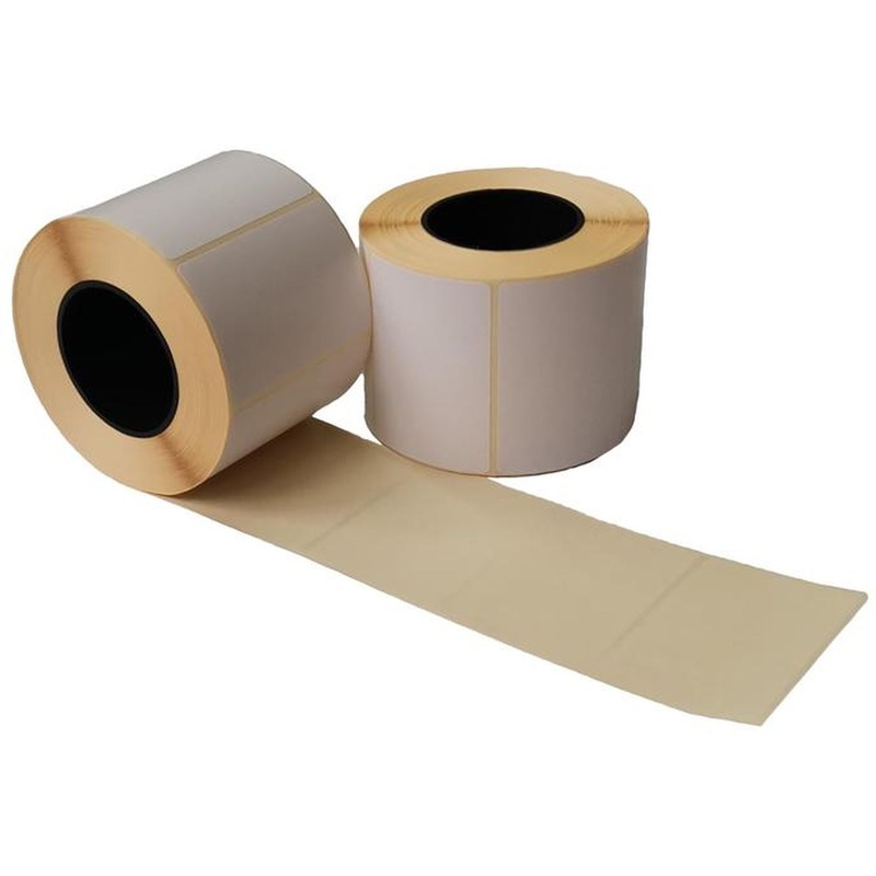 Изображение товара Термотрансферные этикетки 50х40 мм бумажные, 15 рулонов по 3000 шт White Latvia