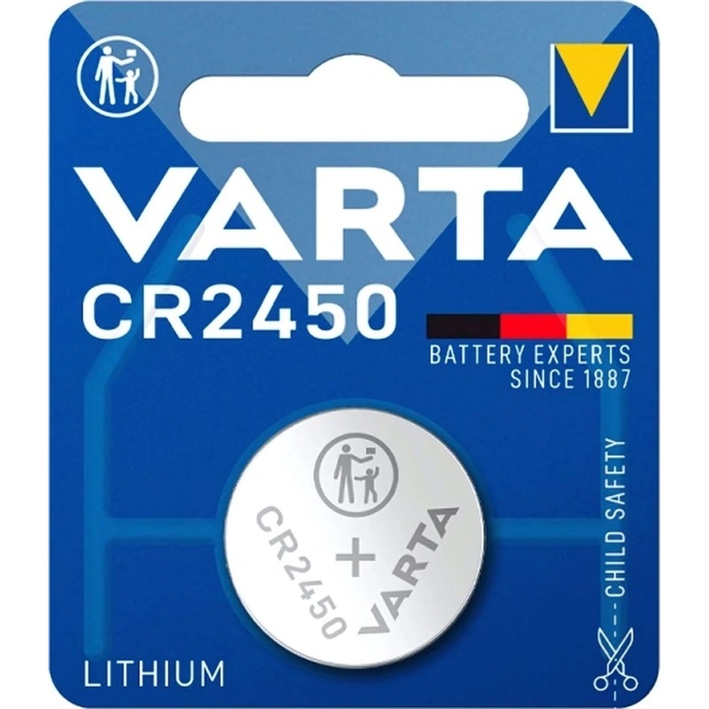 Изображение товара Батарейка CR2450 Varta - Литиевая 3V для устройств