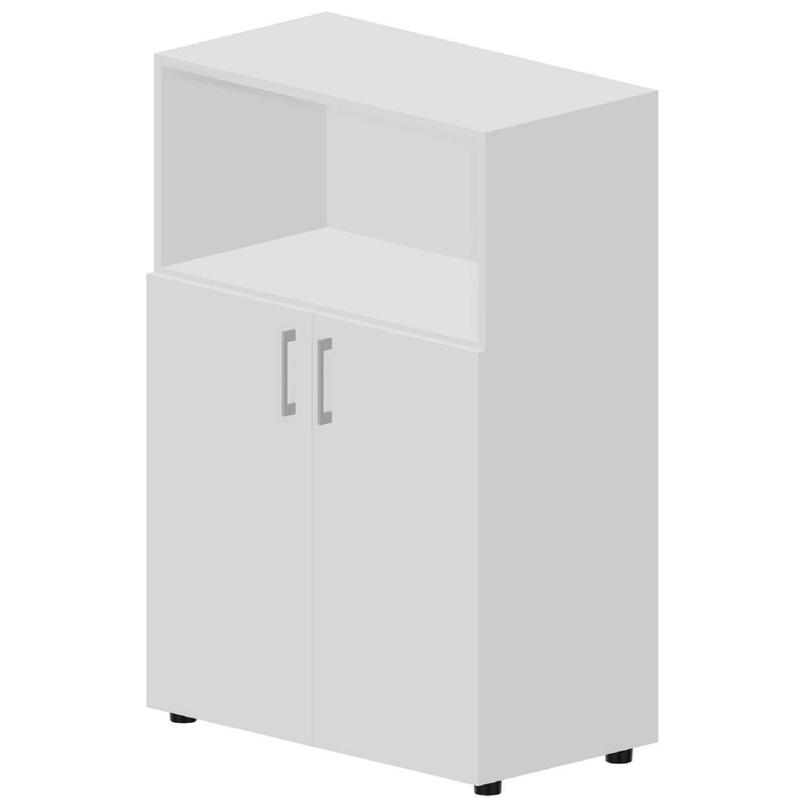 Изображение товара Шкаф для документов Artwood OMMS568BLBL белый 800х440х1180 мм