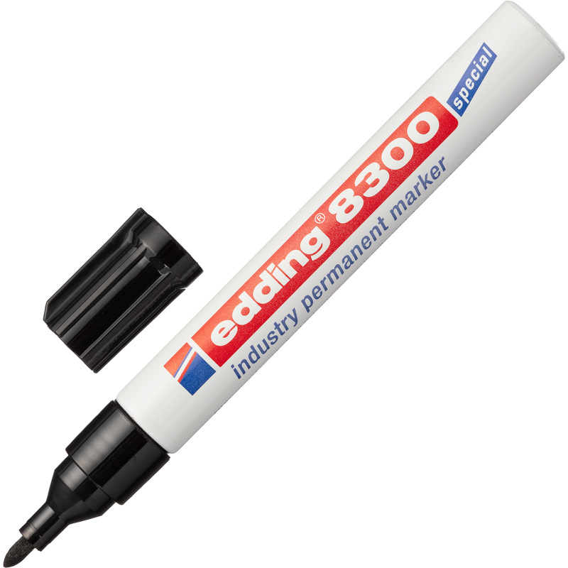 Изображение товара Промышленный перманентный маркер Edding E-8300 1.5-3 мм для агрессивной среды