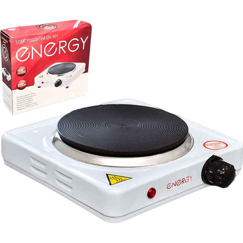 Изображение товара Электрическая лабораторная плита Energy 1 мощностью 1000 Вт Россия