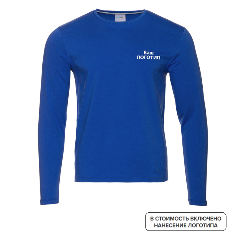 Изображение товара Футболка с длинным рукавом 100% хлопок индивидуальная печать унисекс