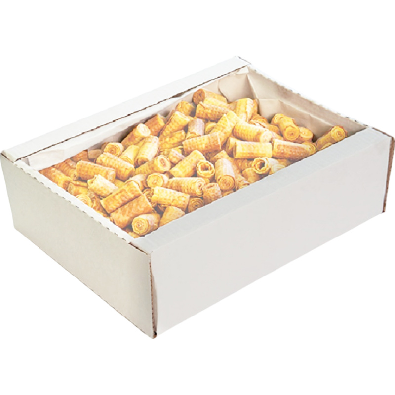 Изображение товара Вафли Семейка Озби вафельные рулетики со вкусом сгущенного молока 3 кг