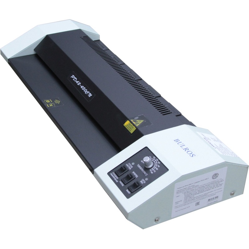 Изображение товара Ламинатор Bulros PDA2-450CN формат A2 полупрофессиональный с регулировкой скорости