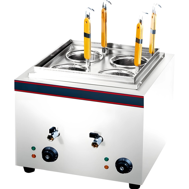 Изображение товара Макароноварка Viatto VPC-4 нержавеющая сталь 4 корзины для общепита