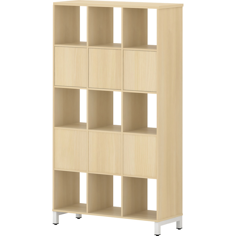 Изображение товара Стеллаж для документов Style Project SN.NSD-531 акация лорка/белый 1121x400x1982 мм Изображение товара Стеллаж для документов Style Project SN.NSD-531 акация лорка/белый 1121x400x1982 мм