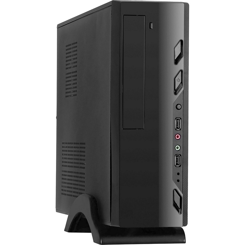 Изображение товара Корпус ExeGate MI-208-M300 Mini-ITX/mATX с блоком питания 300Вт черный