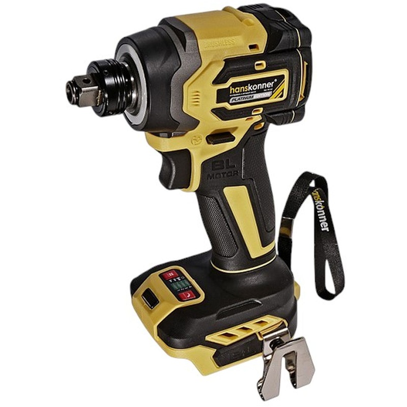 Изображение товара Аккумуляторный ударный винтовёрт Hanskonner HCD20280BLW 18В без АКБ и ЗУ