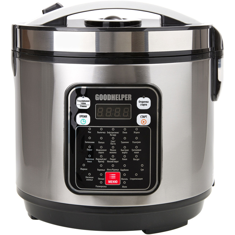 Изображение товара Уцененная мультиварка Goodhelper MS-5200 5 л, 32 программы, электроника Изображение товара Уцененная мультиварка Goodhelper MS-5200 5 л, 32 программы, электроника