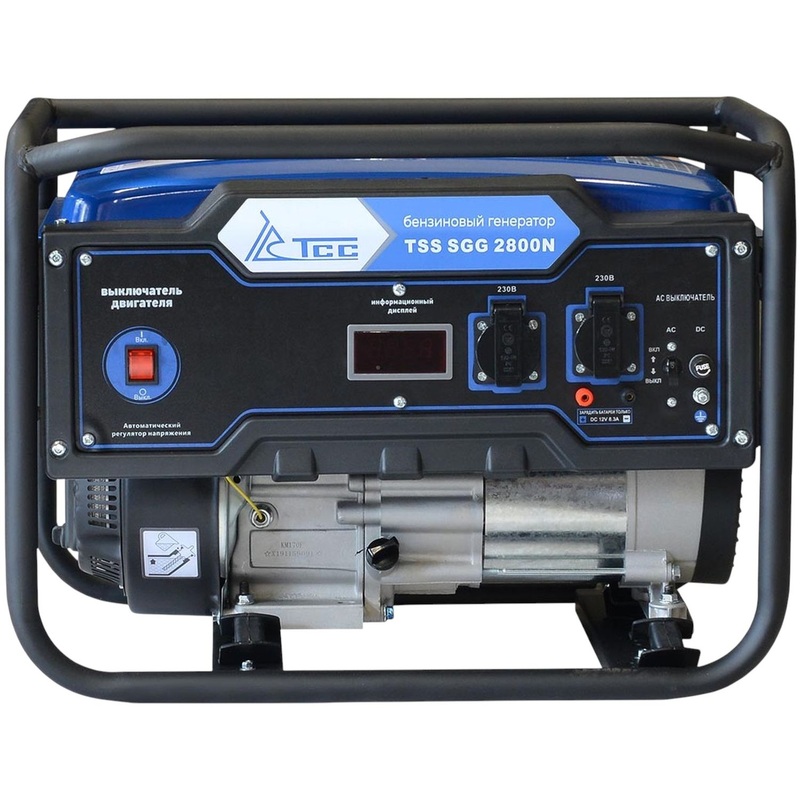 Изображение товара Бензиновый генератор ТСС SGG 2800N 3 кВт для резервного электроснабжения