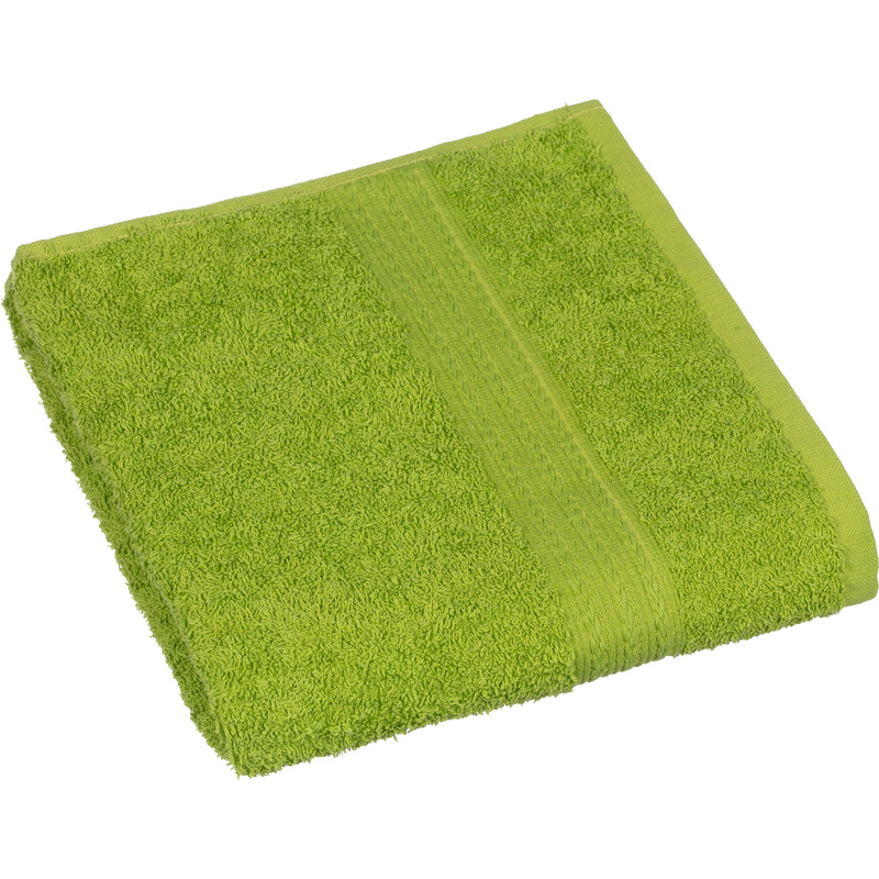 Изображение товара Полотенце махровое 50х90 см зелёное 440 г/кв.м