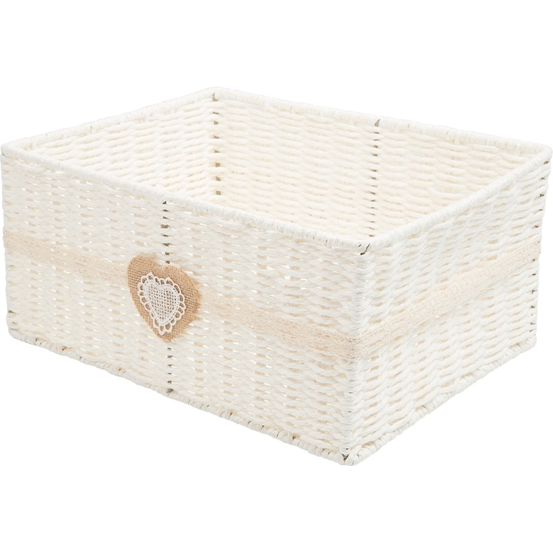 Изображение товара Корзина для хранения Handy Home Сердечко 36x27x17 см буквы