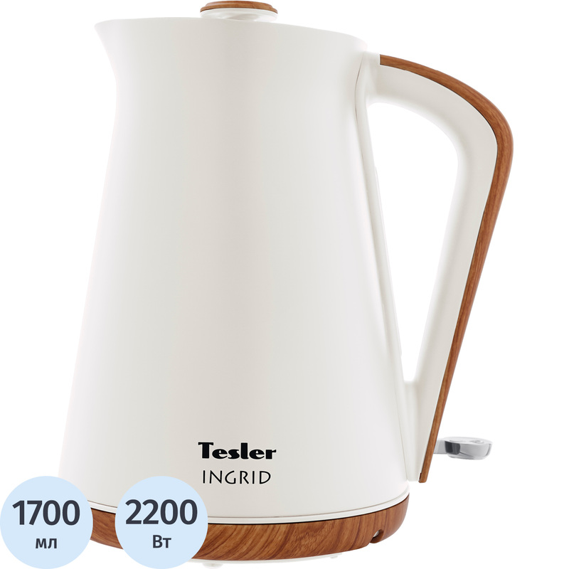 Изображение товара Чайник электрический Tesler KT-1740 белый (201186) Изображение товара Чайник электрический Tesler KT-1740 белый (201186)