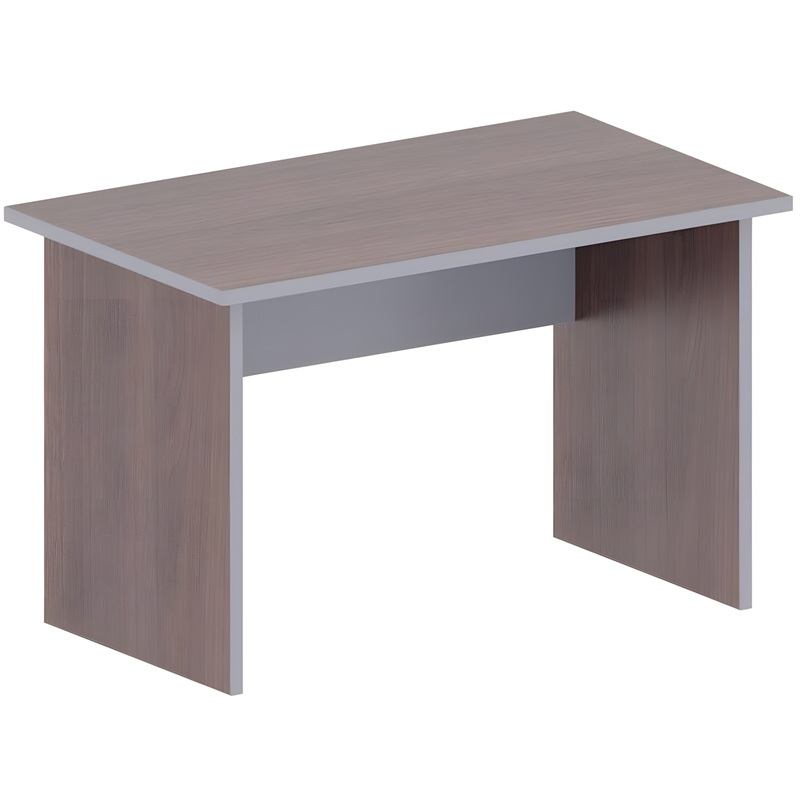 Изображение товара Офисный прямой стол Комус Мебель Easy to lead Easy Business 800х700 мм серый дуб