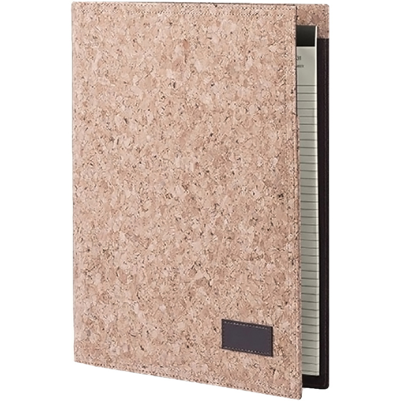 Изображение товара Папка-обложка из натуральной пробки A4 15 мм с держателем Hoyeb