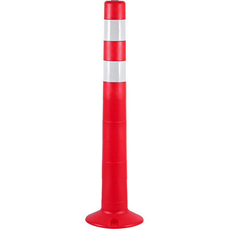 Изображение товара Столбик ограждения сигнальный упругий 750 мм с двумя светоотражающими полосами