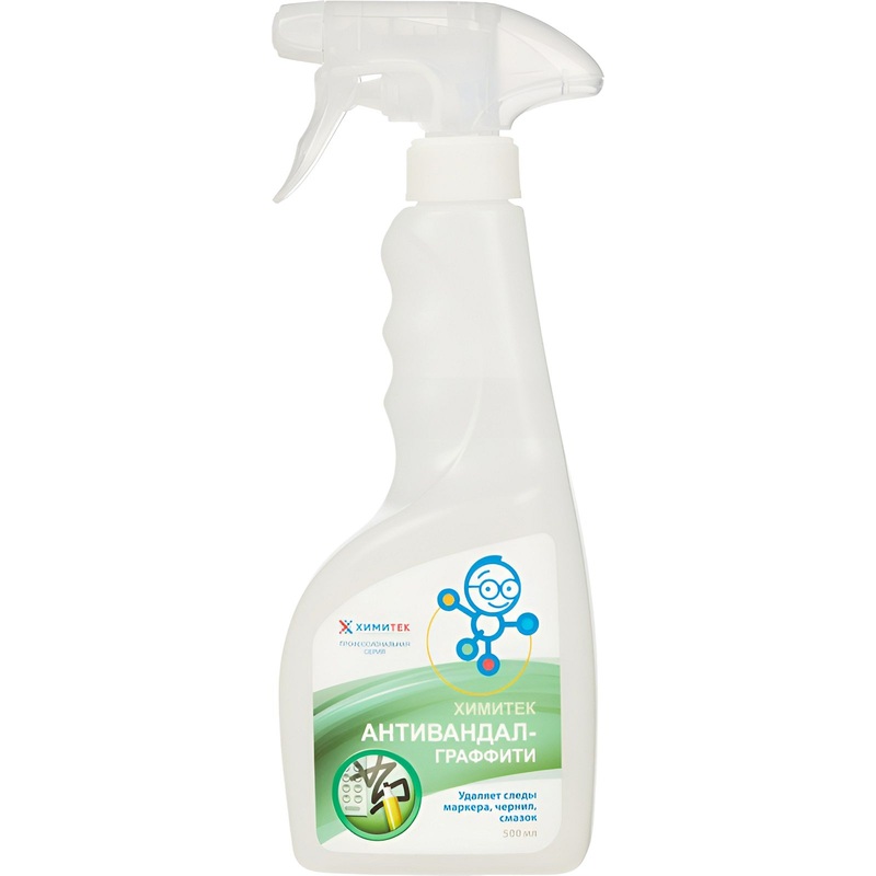 Изображение товара Средство для удаления водонерастворимых загрязнений Химитек Антивандал-Граффити 0.5 л