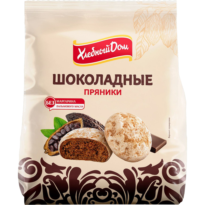 Изображение товара Пряники Хлебный дом шоколадные 300 г