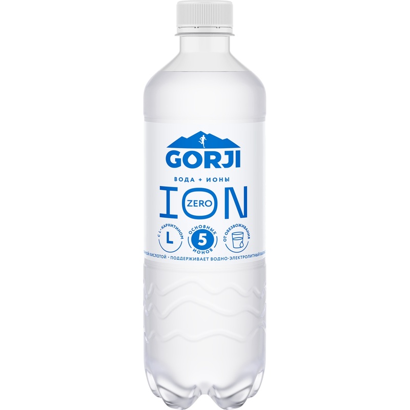 Изображение товара Напиток негазированный Gorji Ion Zero без сахара 0.5 л Россия