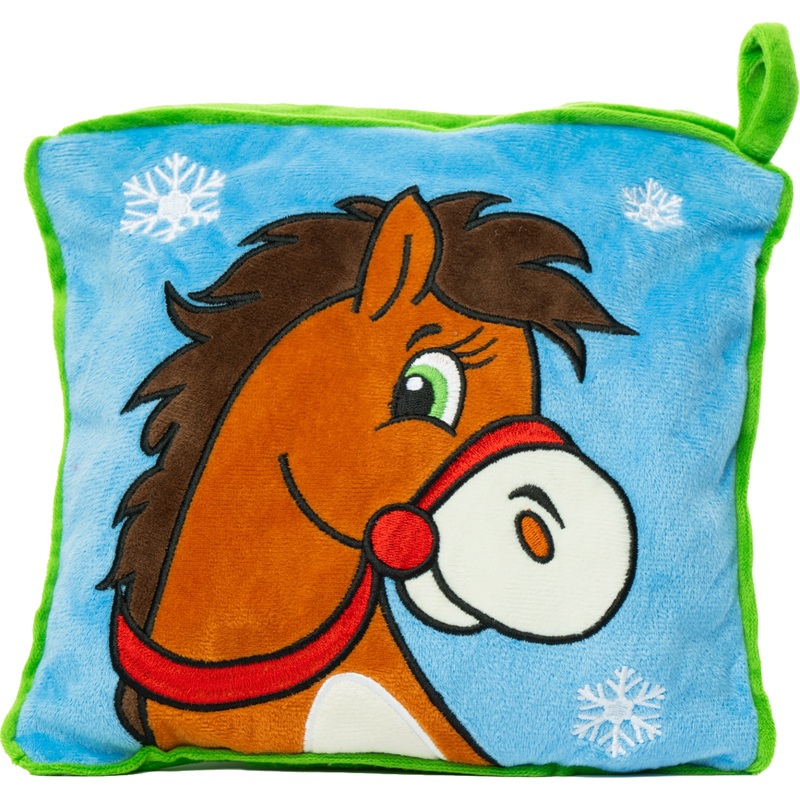 Изображение товара Новогодний сладкий подарок РОКО Подушка-лошадка 1000 г для детей и взрослых