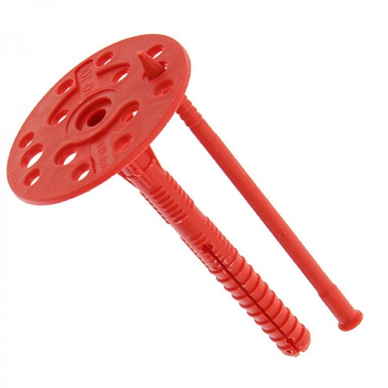 Изображение товара Дюбель тарельчатый Tech-Krep 10x100 мм для теплоизоляции 50 шт