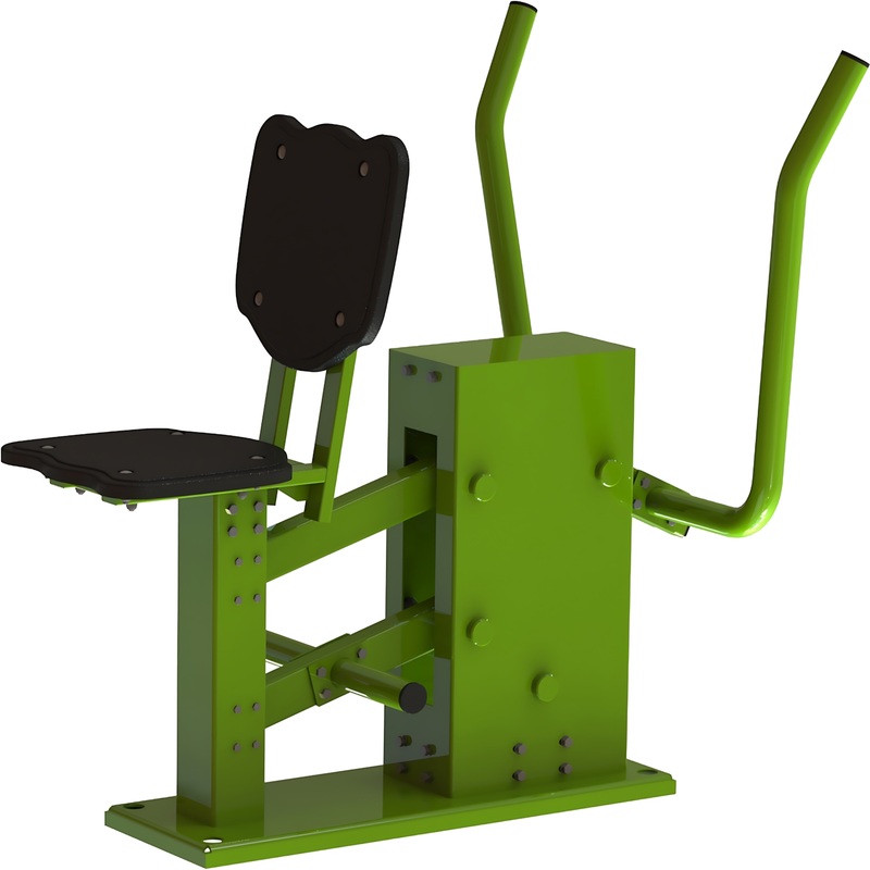 Изображение товара Уличный тренажер жим к груди для взрослых ТС 158 СПроссийский