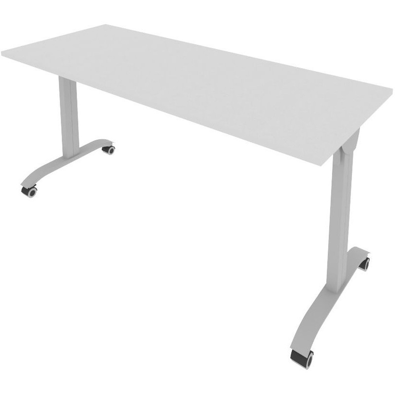 Изображение товара Секция стола для переговоров СМ прямая (серый, 1600x650x757)