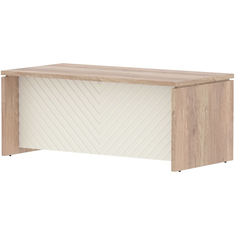 Изображение товара Стол руководителя письменный Torr Lux дуб каньон/латте 1800х900х750 мм