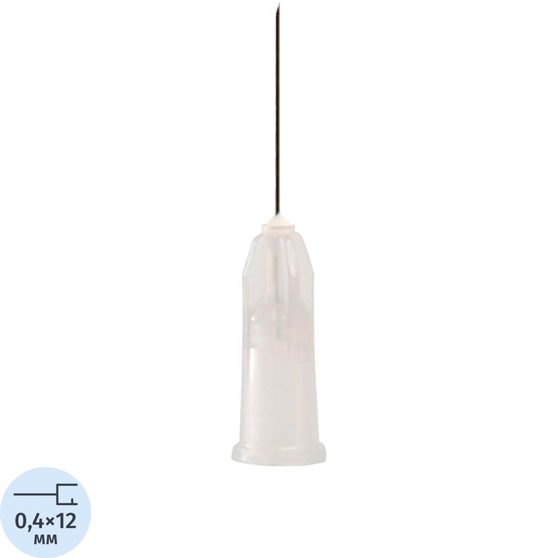 Изображение товара Игла для мезотерапии Meso-relle 27G 0.4x12 мм 100 штук