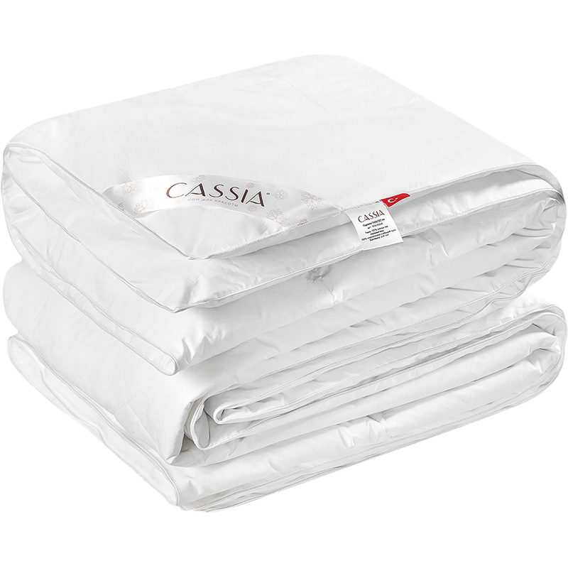 Изображение товара Одеяло 2-спальное Cassia Клауд софт 172x205 см стёганое белое