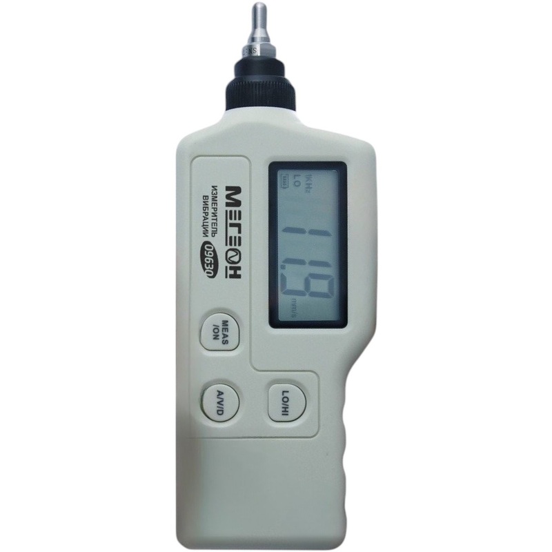 Изображение товара Виброметр Мегеон 09630 точный портативный измеритель вибрации