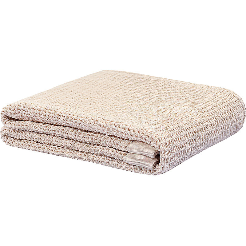 Изображение товара Полотенце вафельное Essential 50x90 см 390 г/кв.м бежевое