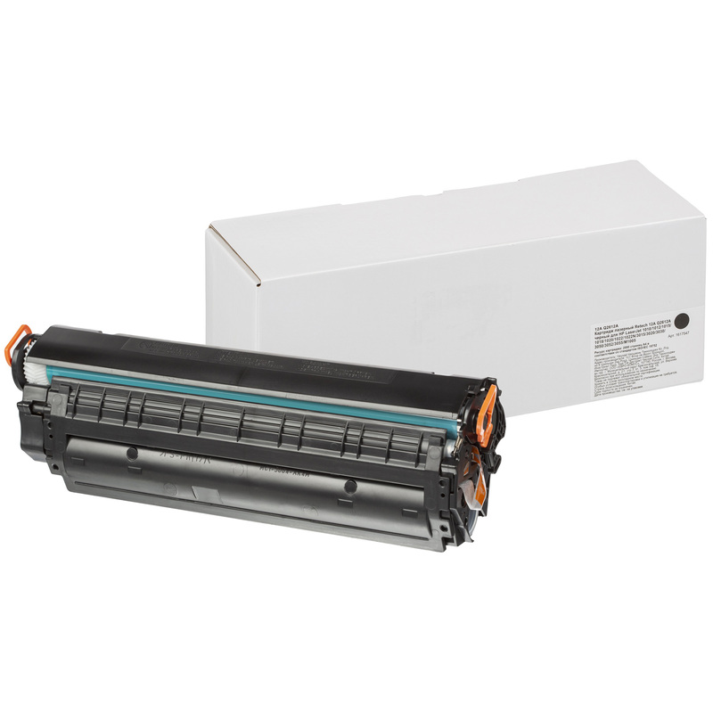 Изображение товара Лазерный картридж Retech 12A Q2612A для HP черный совместимый 2000 страниц