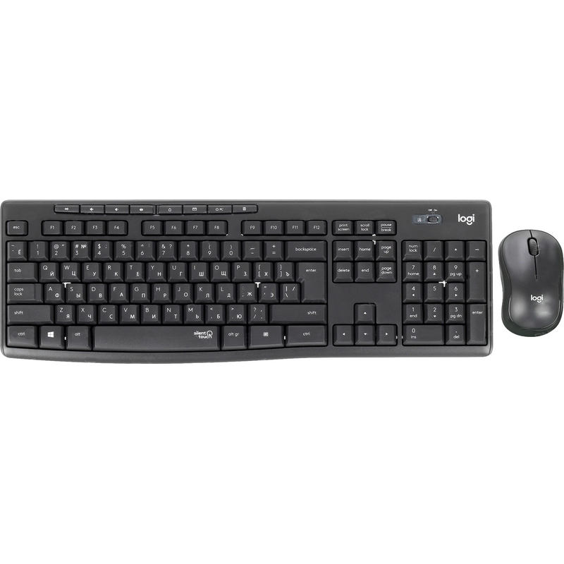 Изображение товара Уценка. Комплект беспроводной клавиатура и мышь Logitech MK295 (920-009807) Изображение товара Уценка. Комплект беспроводной клавиатура и мышь Logitech MK295 (920-009807)