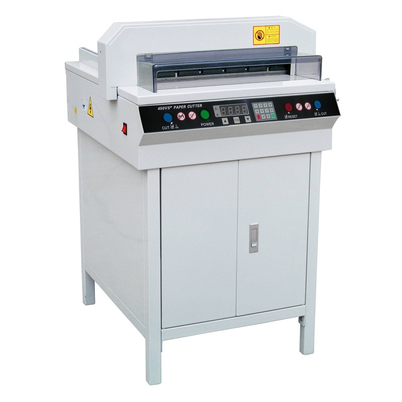 Изображение товара Резак для бумаги гильотинный Bulros 450 Vsplus формат А3 с электрическим приводом