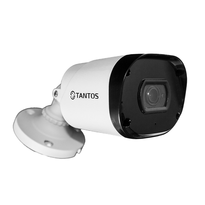 Изображение товара Уличная видеокамера Tantos TSc-Pe2HDf 2.8 с ИК подсветкой и высоким разрешением