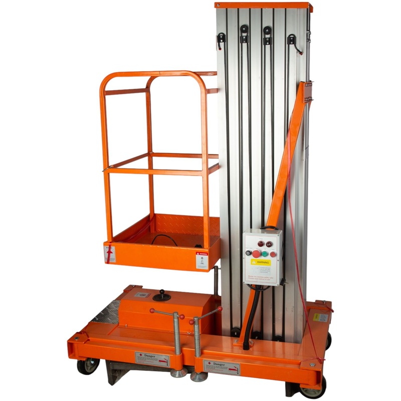 Изображение товара Подъёмник мачтовый аккумуляторный TOR GTWY9-100DC 11м грузоподъемность 125кг