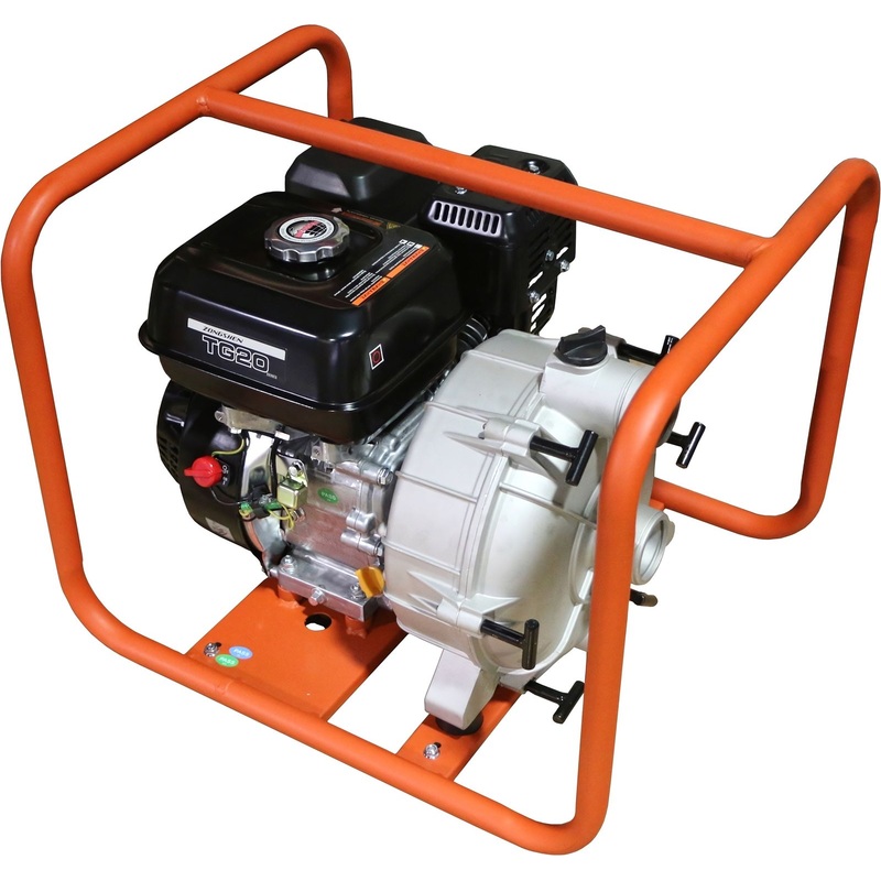 Изображение товара Бензиновая мотопомпа Evoline TG 20 для грязной воды мощность 6.5 л/с, 600 л/мин