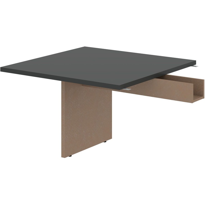 Изображение товара Стол для переговоров черный яшма/кобра 1200x1200x750 мм