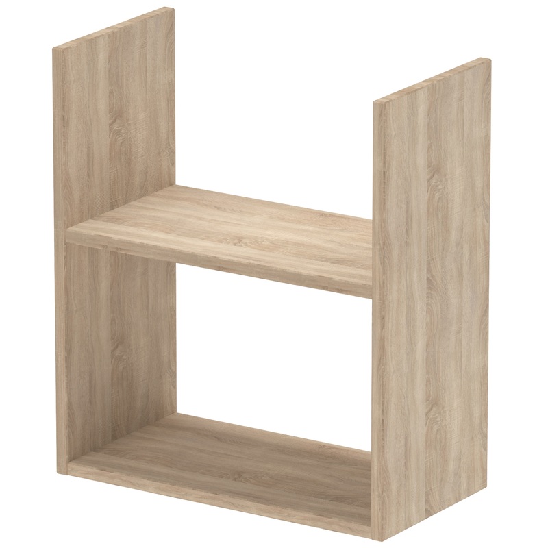 Изображение товара Настенная полка из ЛДСП дуб сонома Комус Мебель Easy One 650х292х569