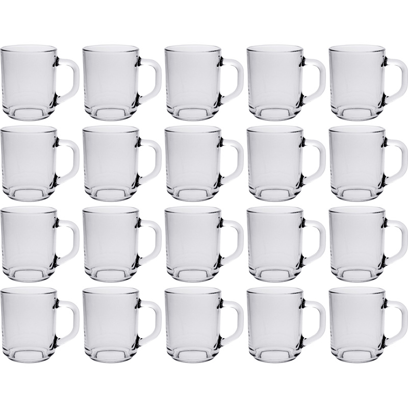 Изображение товара Кружка ОСЗ Green tea стеклянная 200 мл (20 штук в упаковке)